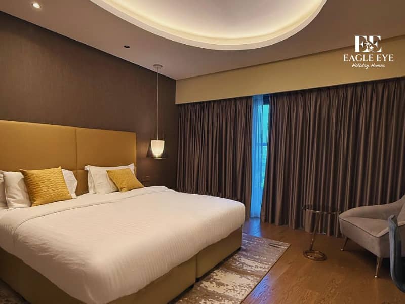 1BR Weekly Rental - Damac Paramount Tower D - Sleeps 4 - City