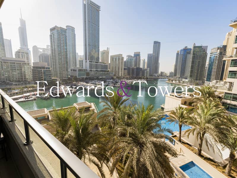 Fully Furnished | Marina view | Available End Dec. - Image 18