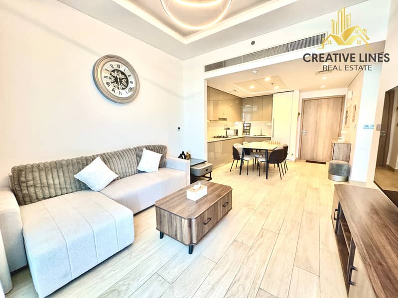Elegant 1BHK Apartment | Fully Furnished | Burj Khalifa View