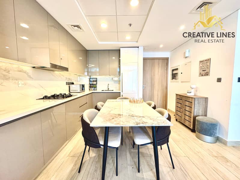 Elegant 1BHK Apartment | Fully Furnished | Burj Khalifa View