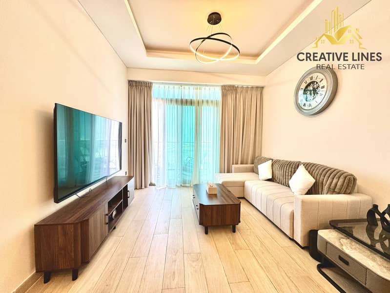 Elegant 1BHK Apartment | Fully Furnished | Burj Khalifa View