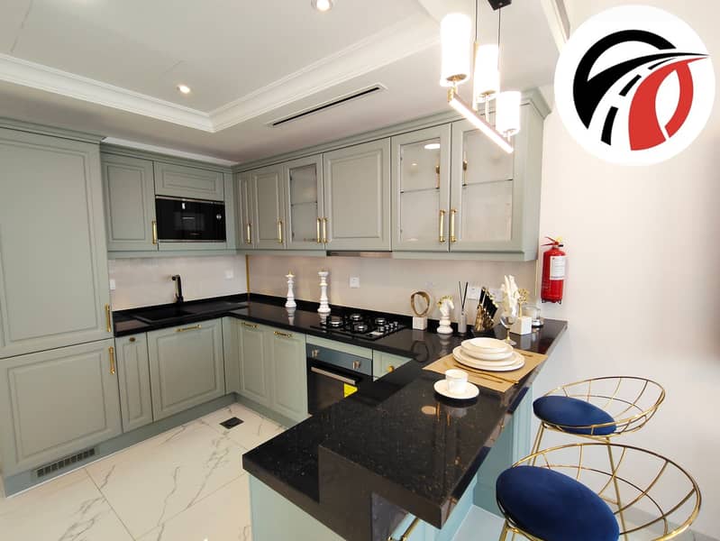 Brand new 3bhk apartment with fully fitted kitchen appliances/ furnished and unfurnished/ luxury amenities/ Arjan