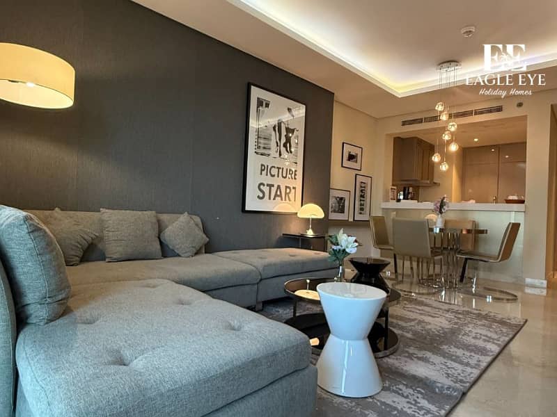 1 Bedroom Apartment | Monthly Rental | Damac Paramount Tower D | Eagle Eye Holiday Homes | Family Friendly