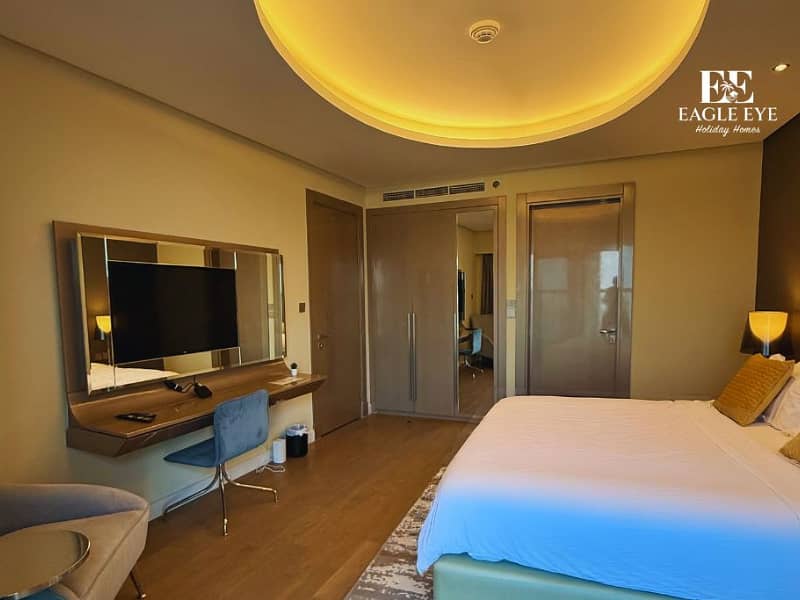 1 Bedroom Apartment | Monthly Rental | Damac Paramount Tower D | Eagle Eye Holiday Homes | Family Friendly