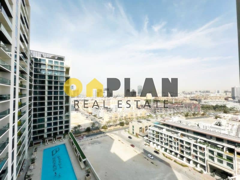 Smart Home | 2 BR with Balcony | Private Pool