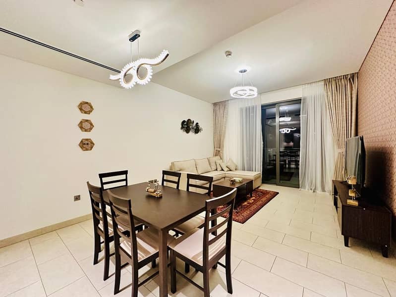 Green Community View | 1BR | Fully Furnished | Big Layout