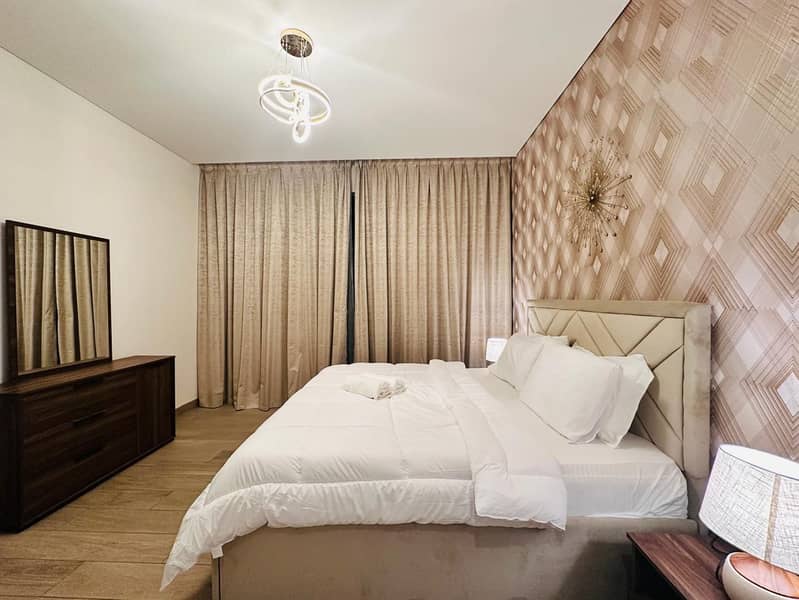 Green Community View | 1BR | Fully Furnished | Big Layout