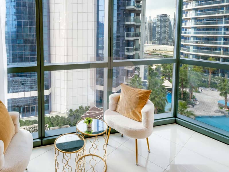 Fully Furnished | Brand New Furniture | Pool View - Image 20