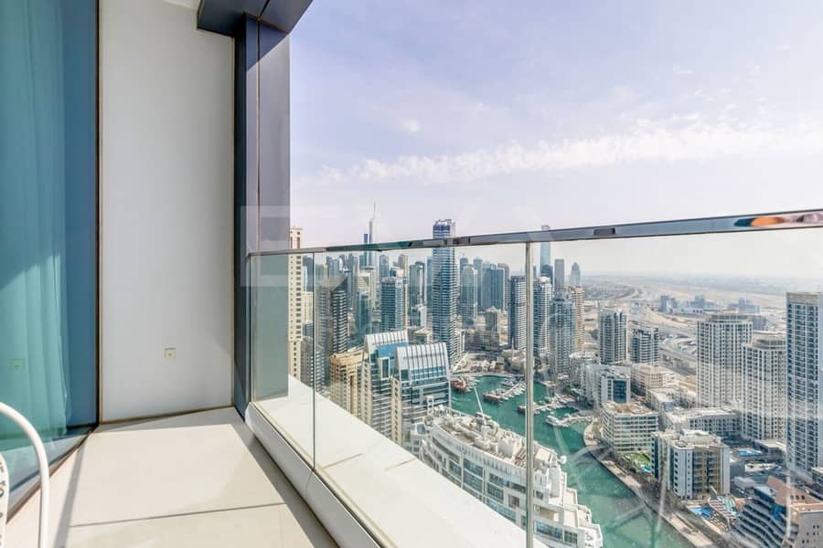 Fully Furnished | High Floor | Marina Views - Image 8
