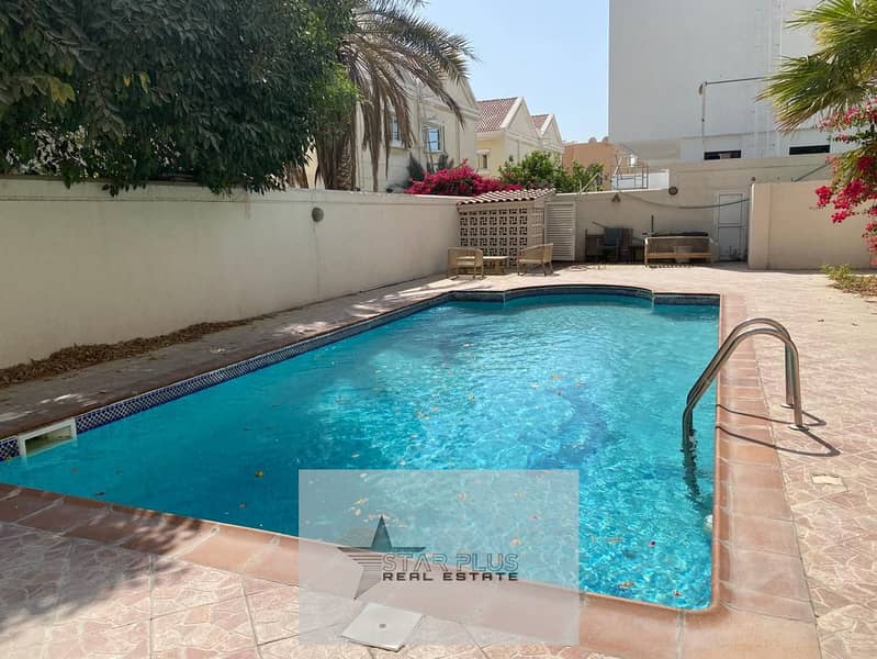 PRIVATE ENTRANCE 4 BEDROOM VILLA WITH MAID ROOM BIG SIZE WITH SHARE SWIMMING POOL - Image 9