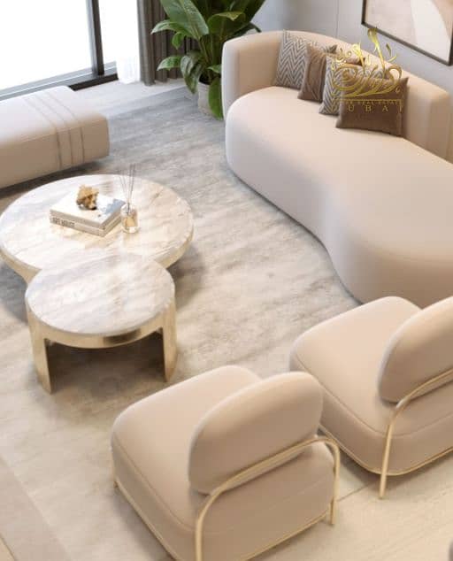 24% DIS|JVT || FULLY FURNISHED || 5 MIN TO BURJ KLALIFA|| HIGH FLOOR