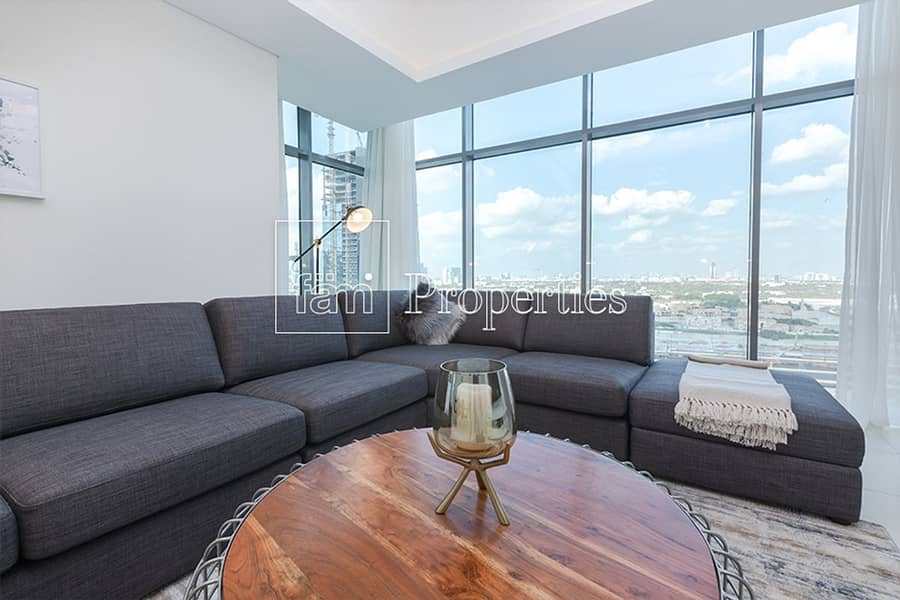 Corner Unit With City View | With Maid's Room