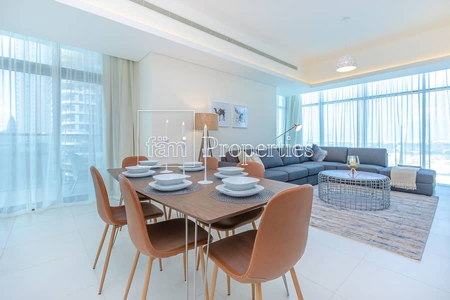 Corner Unit With City View | With Maid's Room