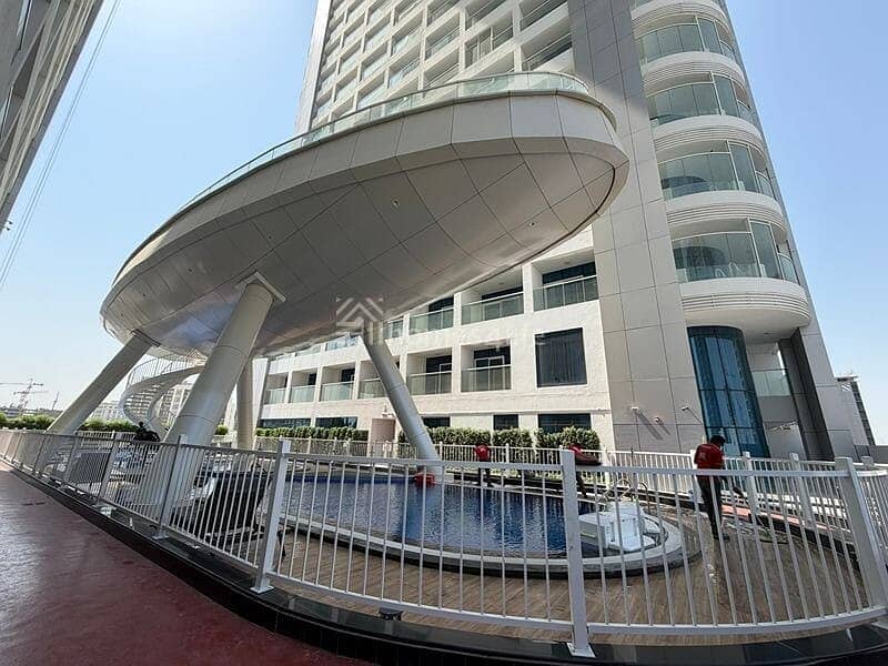 High Floor |Road View |Furnished |Private Pool