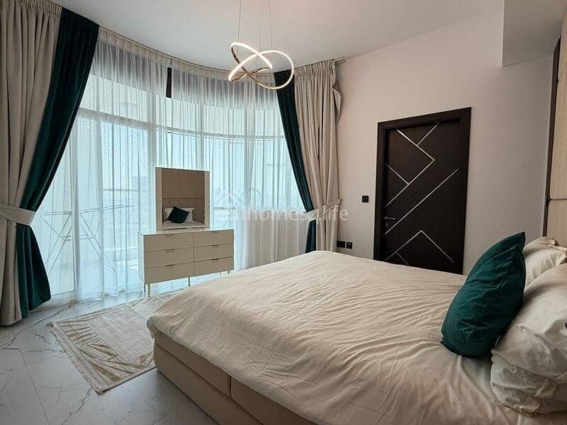 High Floor |Road View |Furnished |Private Pool