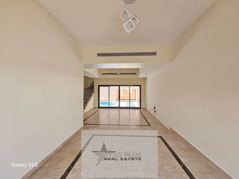 PRIVATE ENTRANCE 4 BEDROOM VILL WITH MAID ROOM ALL ROOM MASTER ALSO PRIVATE SWIMMING POOL