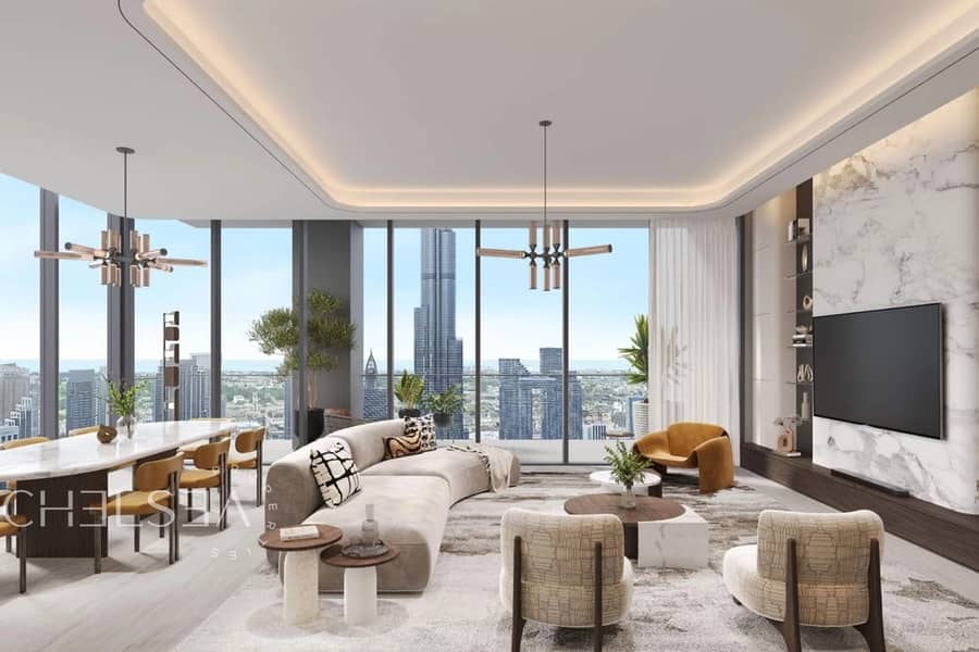 MID-FLOOR | OPEN CANAL VIEW | 2 MASTER BEDROOMS