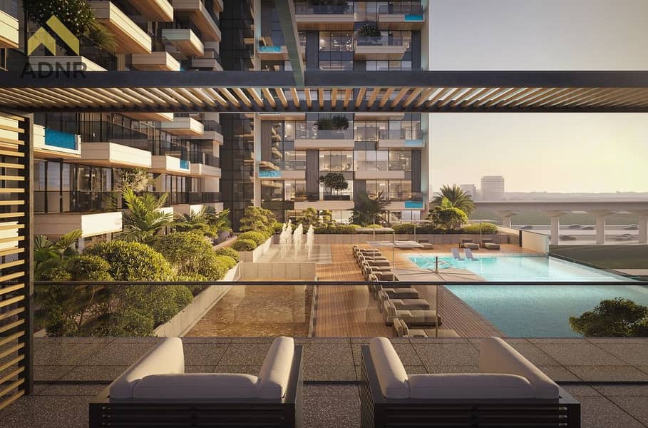 near metro station / private pool / best price / high floor