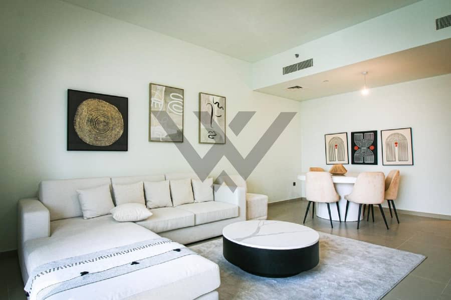 Mid-Floor 3BR Apartment| Furnished | Fountain View