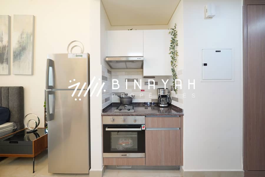 Fully furnished | Huge Studio | Rented | High ROI - Image 9