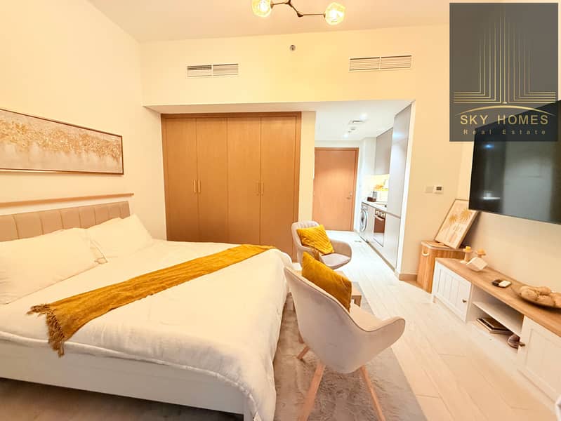 Brand New Fully Furnished studio Apartment with kitchen Appliances Available Rent 68k