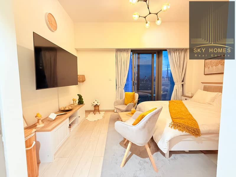 Brand New Fully Furnished studio Apartment with kitchen Appliances Available Rent 68k - Image 6