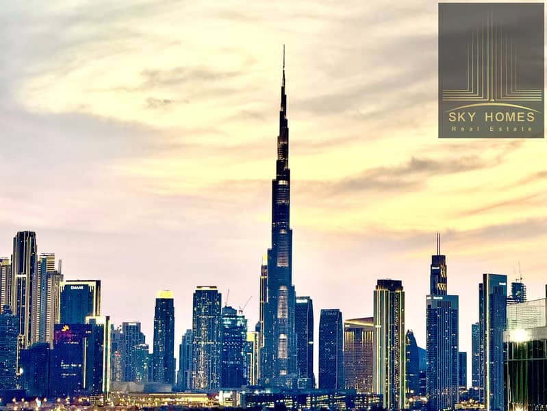 Hot Offer Huge Size Studio Brnad New Fully Open View Burj View Rent 68k