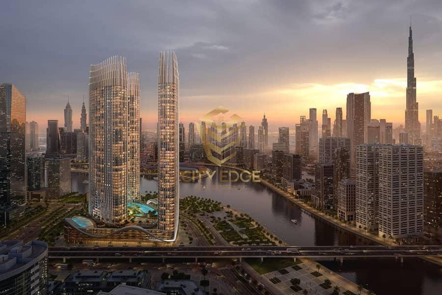 1BR - Burj Khalifa,Canal view -Best Price-Freehold