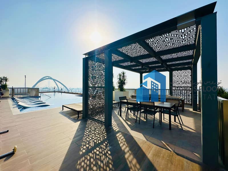 Burj Khalifa View Elegant 1BHK Lowest Price all amenities