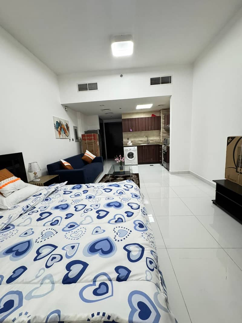 Spacious Fully Furnished Studio, Available By Monthly as Well 5500 AED