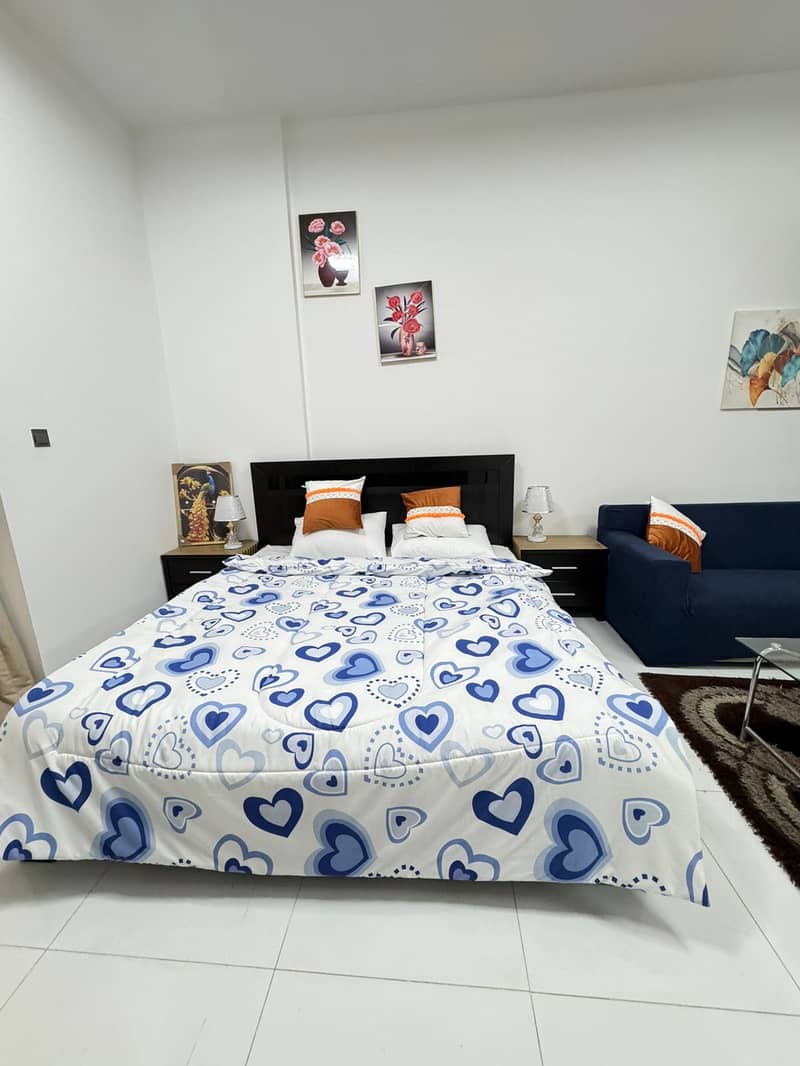 Spacious Fully Furnished Studio, Available By Monthly as Well 5500 AED