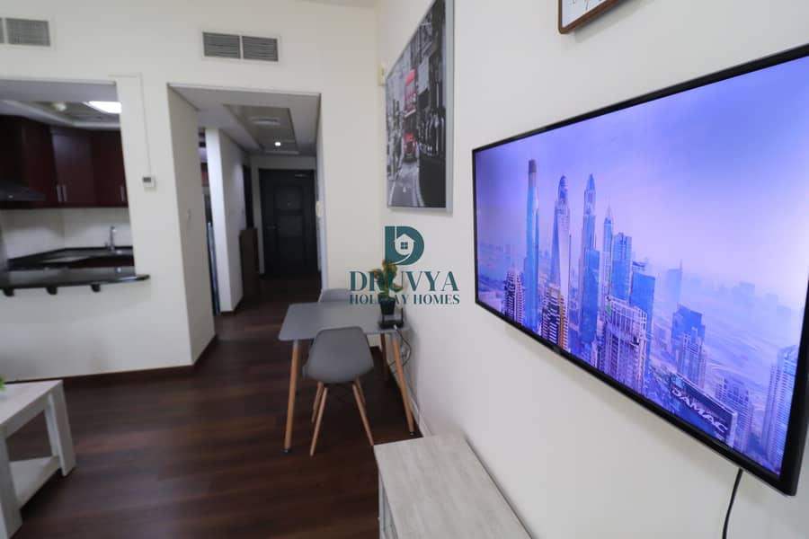 Fully Furnished Studio Near Metro Station Monthly AED 7000/-