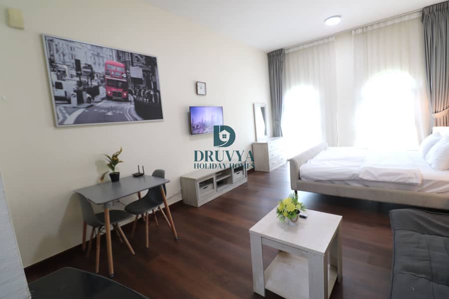 Fully Furnished Studio Near Metro Station Monthly AED 7000/- - Image 6