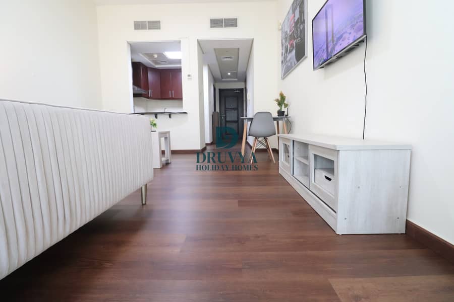 Fully Furnished Studio Near Metro Station Monthly AED 7000/- - Image 7