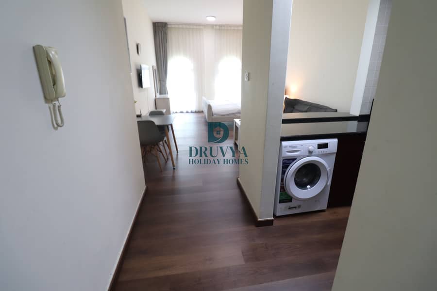 Fully Furnished Studio Near Metro Station Monthly AED 7000/- - Image 11