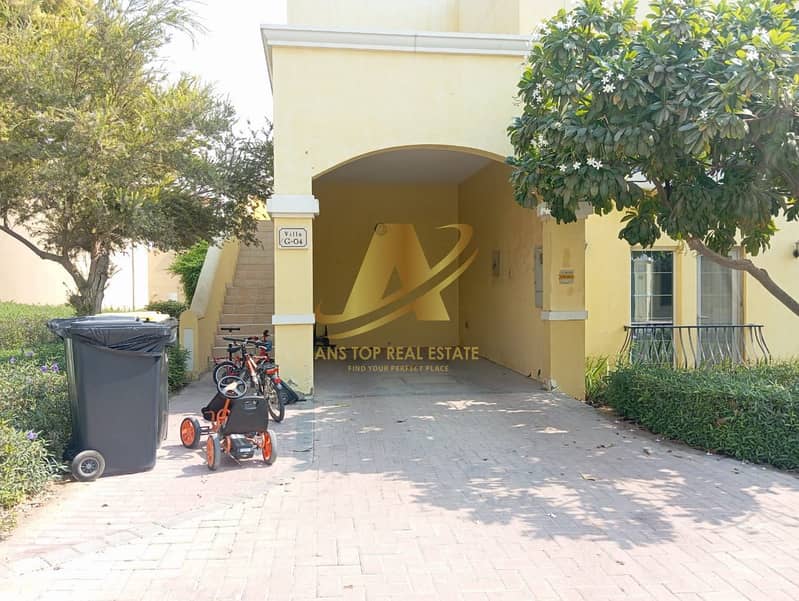 Spacious 2-Bedroom for Rent | Al Waha Villas | Near Pool