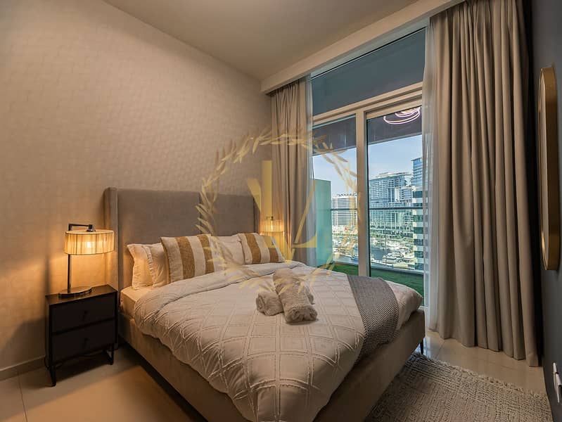 Lake View 1 BR in Damac Reva Residences - 5 min walk to Dubai Mal
