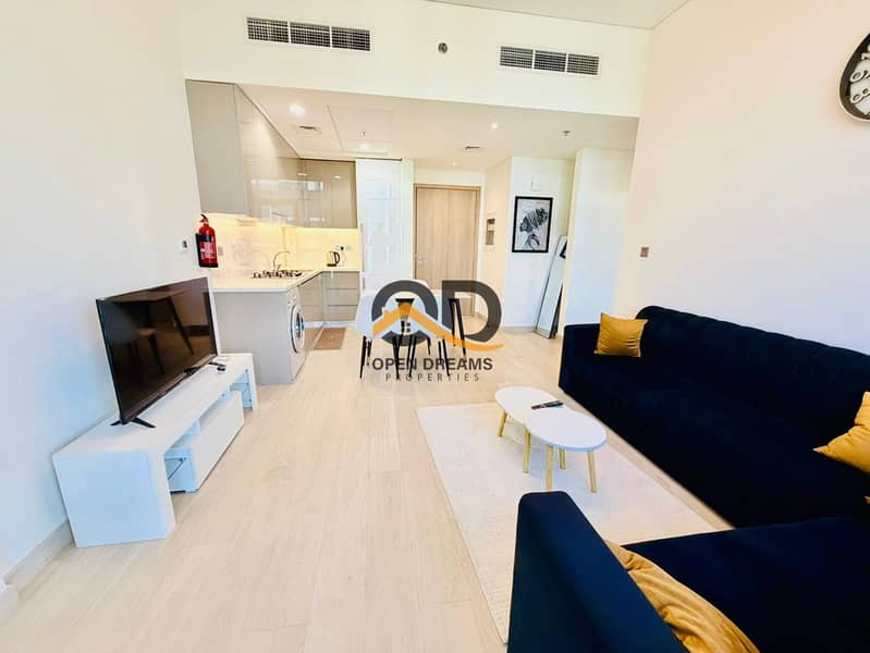 Your New Home! Resort-Style Living | Spacious 1BR/2BA FF in Azizi Riviera | Best View & Value