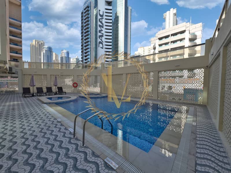 Big Size Studio next to the Marina Walk with Balcony and Closed Kitchen - Marina Peal