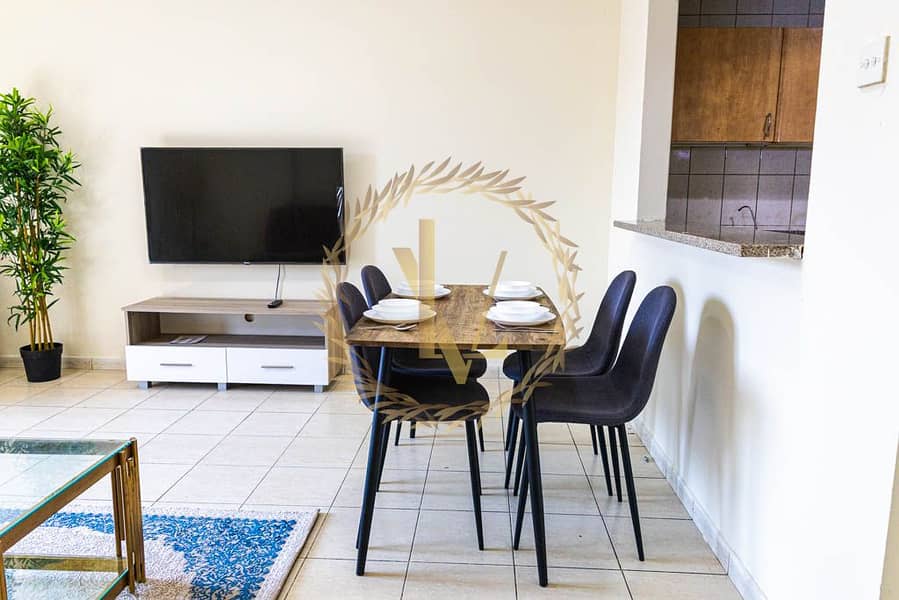 Persia Cluster - Spacious 1 BR with Balcony - 2 mins to bus stop