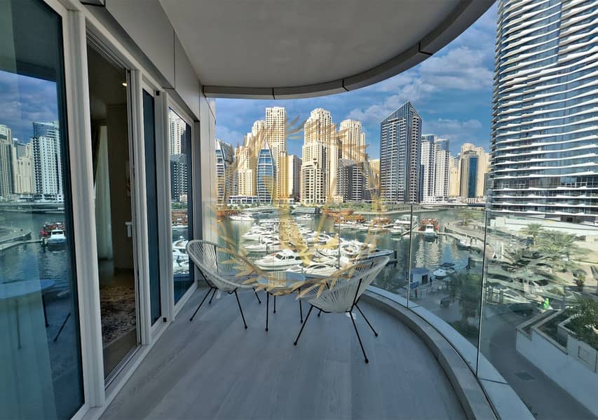 Modern Full Marina View 1 BR in Marina Star with Balcony – On Marina Walk