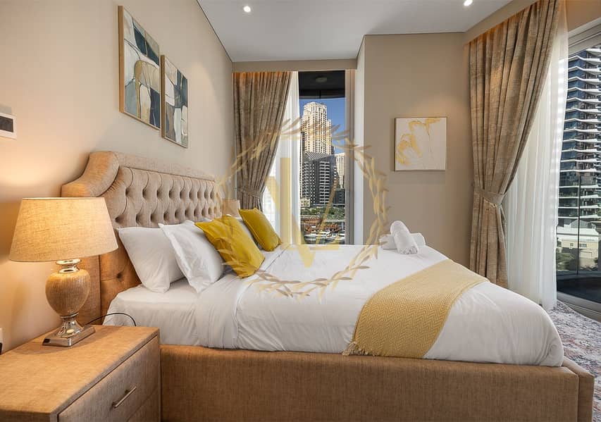Modern Full Marina View 1 BR in Marina Star with Balcony – On Marina Walk