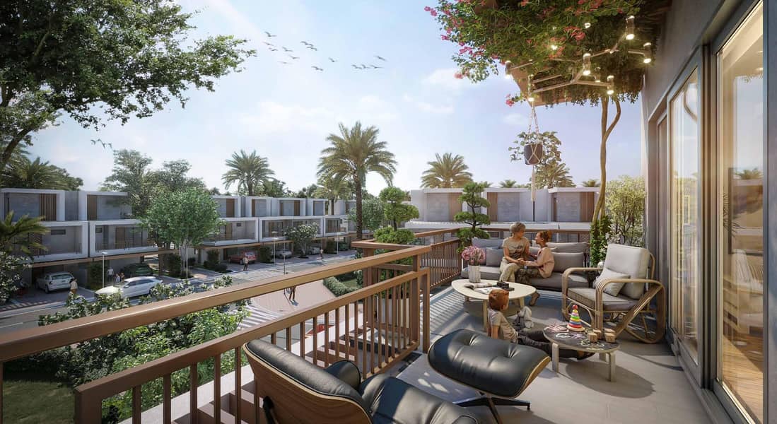 Semi detached Townhouse in Violet 4 at DAMAC Hills 2 for sale - Image 12