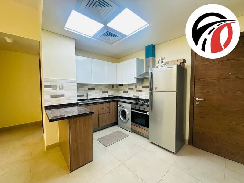 Luxurious 1BHK \\Chiller Free /also Kitchen appliances Only 75k in Al Furjan