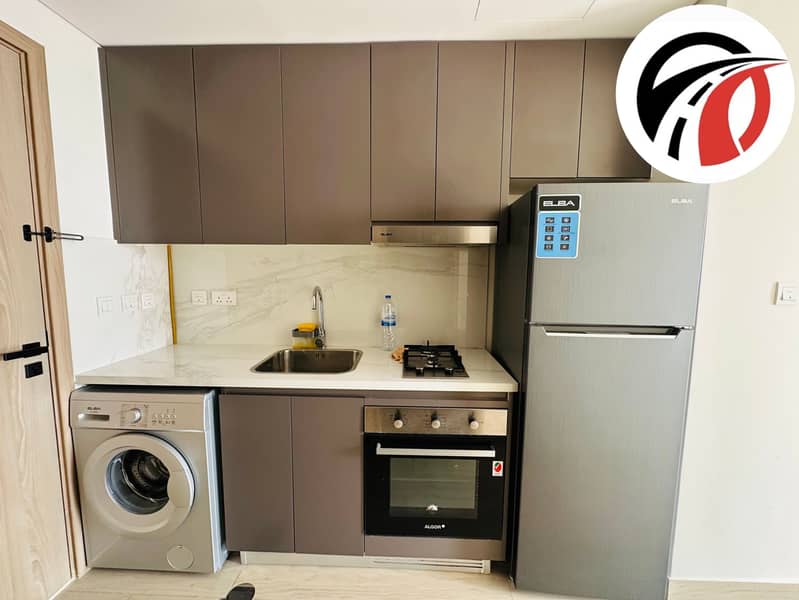 Ready to move studio apartment with kitchen appliances also chiller free just in 49,990