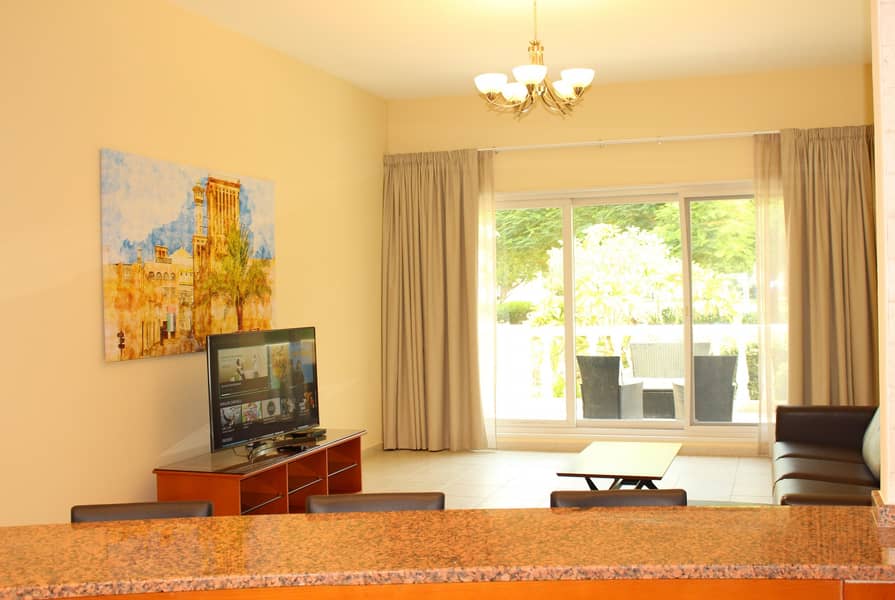 2 Fully Furnished Fully equipped one bedroom apartment in DIP Green Community