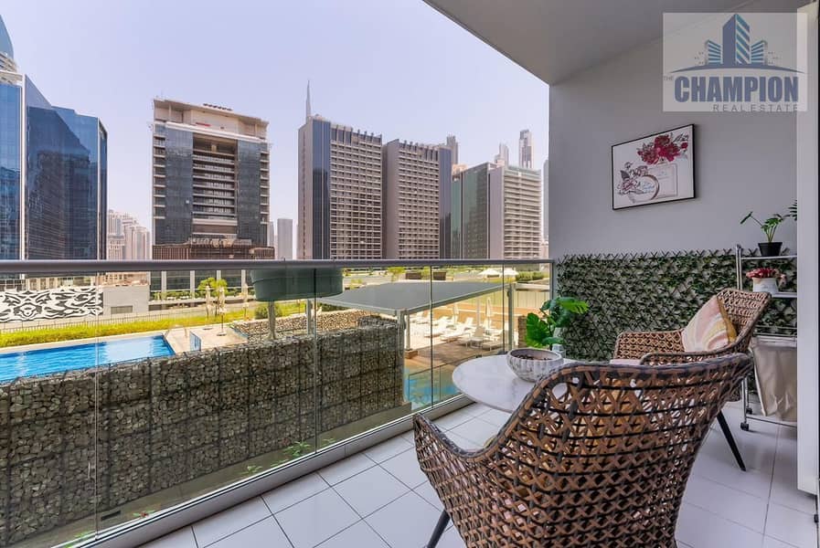 Spacious 1BHK for Sale /Fully Furnished | 520 Sqft | Vera Residence, Business Bay