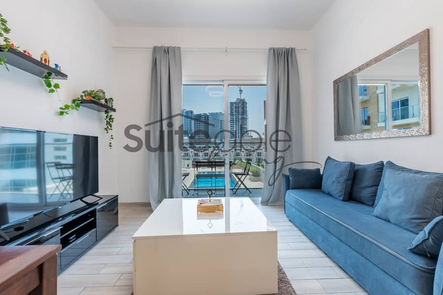 Contemporary 1-Bed Apartment in JVC | Bayut.com