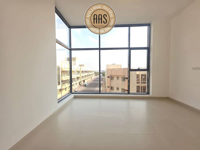 Full Brand New Building 3Bhk Plus Maids Room 140k Full Facilities