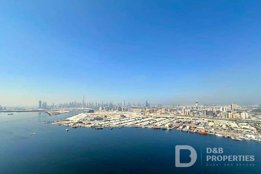 Downtown Skyline and Sea View | Furnished